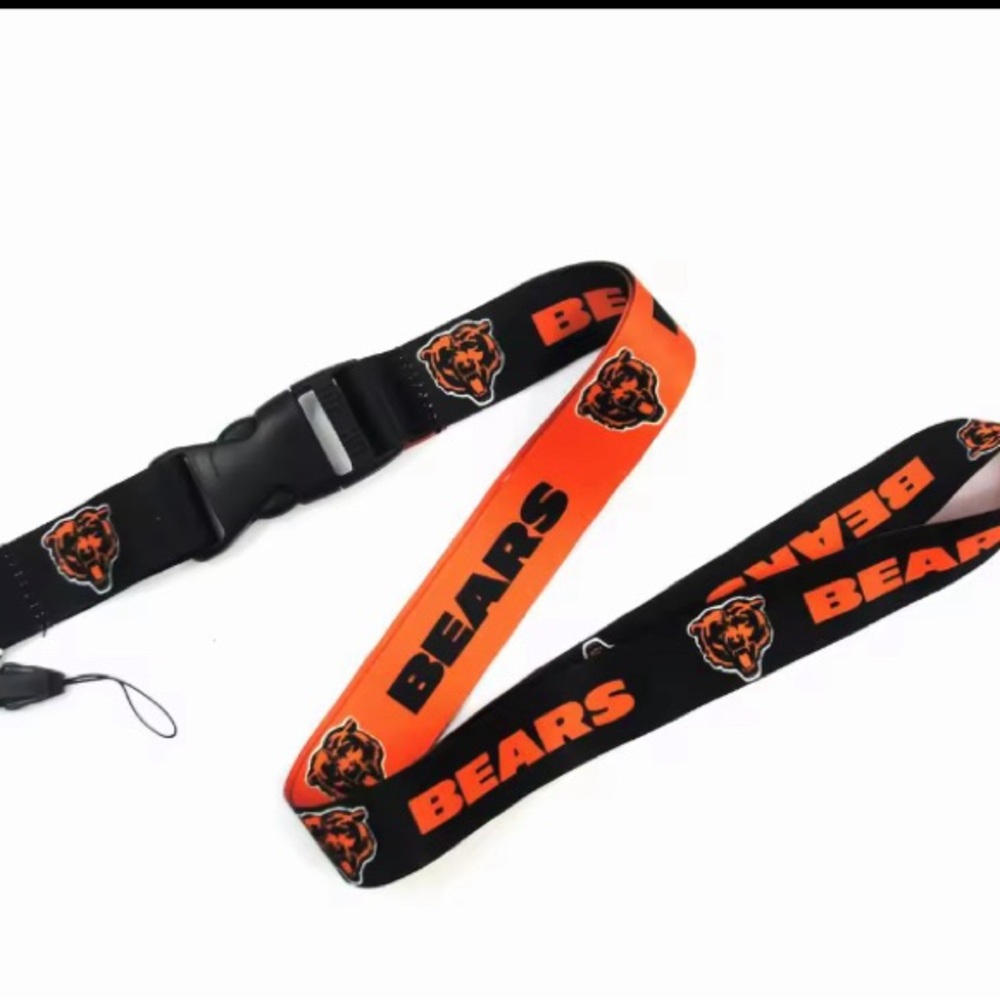 CHICAGO BEARS NFL KEYCHAIN LANYARD